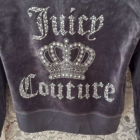 Vintage Juicy Couture Velour Bling Track Suit - Picture 5 of 15